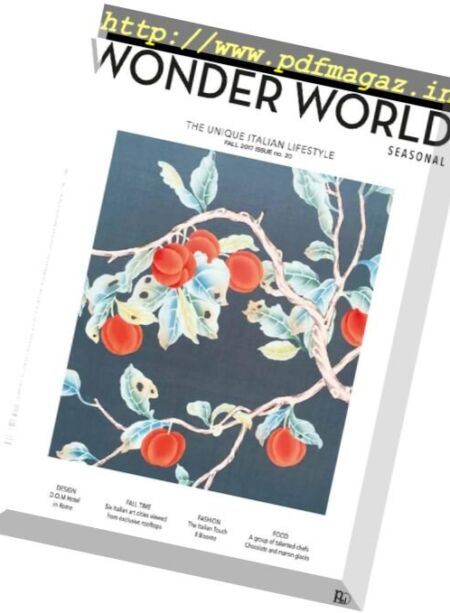 Wonder World Seasonal – Fall 2017 Cover
