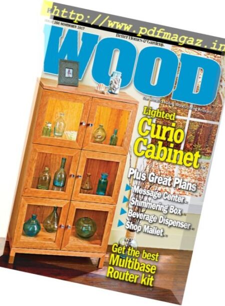 Wood Magazine – November 2017 Cover