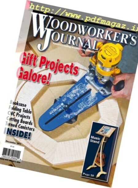 Woodworker’s Journal – December 2017 Cover
