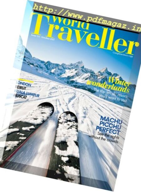 World Traveller – October 2017 Cover