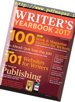Writer’s Yearbook presents – January 2017