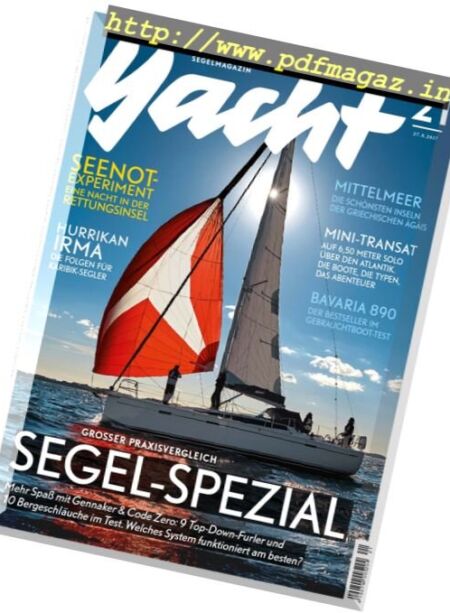 Yacht Germany – 27 September 2017 Cover
