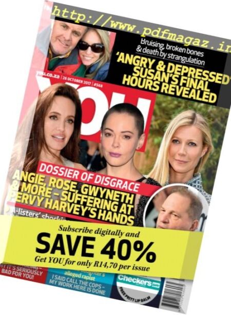 You South Africa – 26 October 2017 Cover