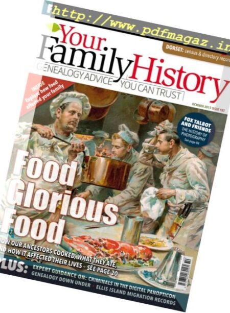 Your Family History – October 2017 Cover