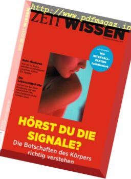 Zeit Wissen – November-Dezember 2017