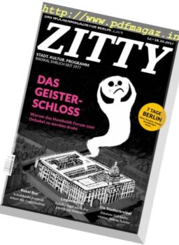 Zitty – 12 Oktober 2017