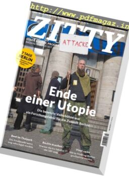 Zitty – 5 Oktober 2017