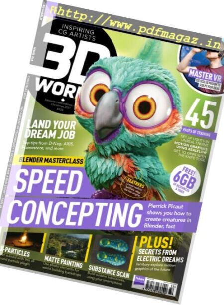 3D World UK – Christmas 2017 Cover