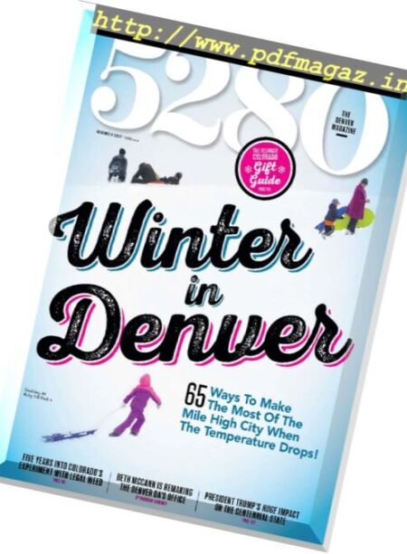 5280 Magazine – November 2017 Cover