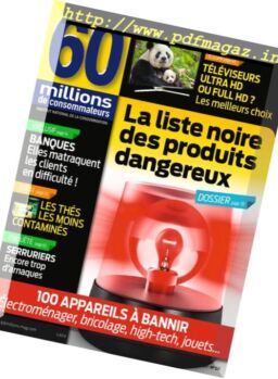 60 Millions de Consommateurs – novembre 2017