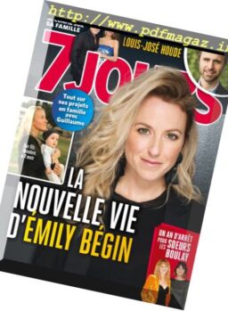 7 Jours – 10 novembre 2017