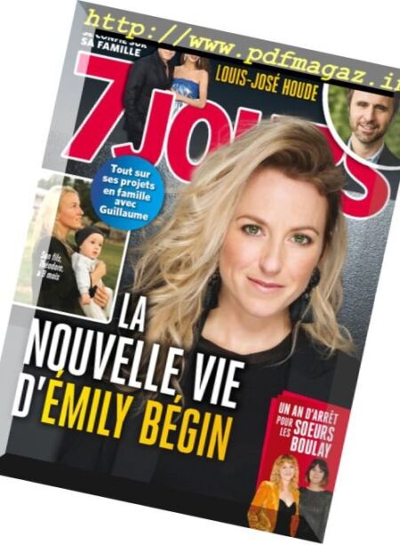 7 Jours – 10 novembre 2017 Cover
