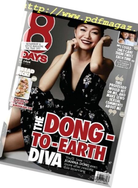 8 Days – 23 November 2017 Cover