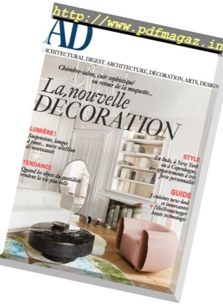 AD Architectural Digest France – Octobre-Novembre 2017 Cover