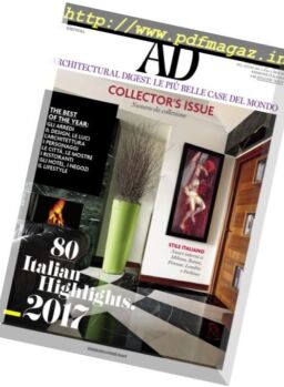 AD Architectural Digest Italia – Novembre 2017