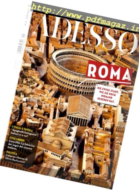 Adesso – November 2017 Cover