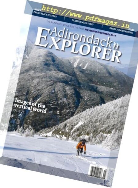 Adirondack Explorer – November 2017 Cover