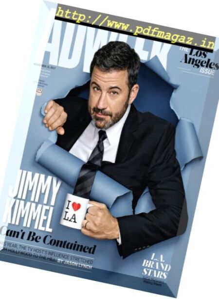 Adweek – 13 November 2017 Cover