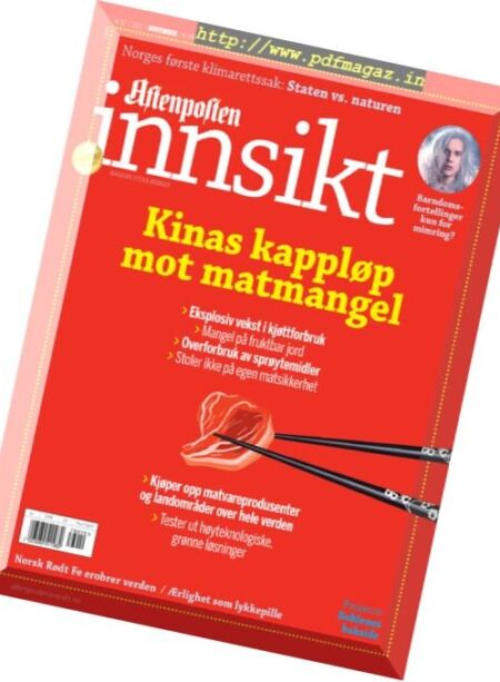 Aftenposten Innsikt – november 2017 Cover