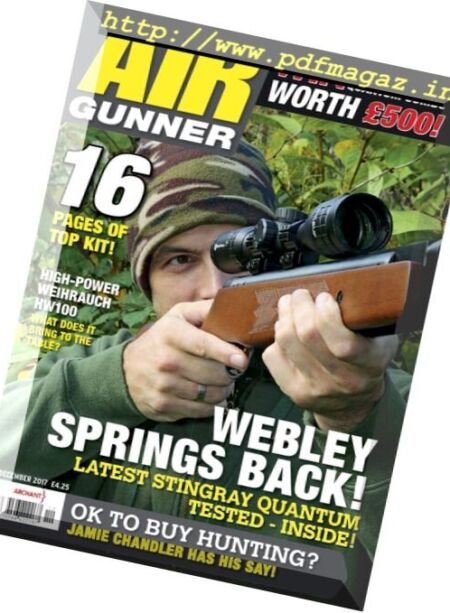 Air Gunner – December 2017 Cover
