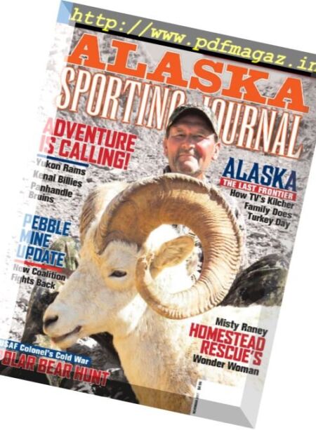 Alaska Sporting Journal – November 2017 Cover