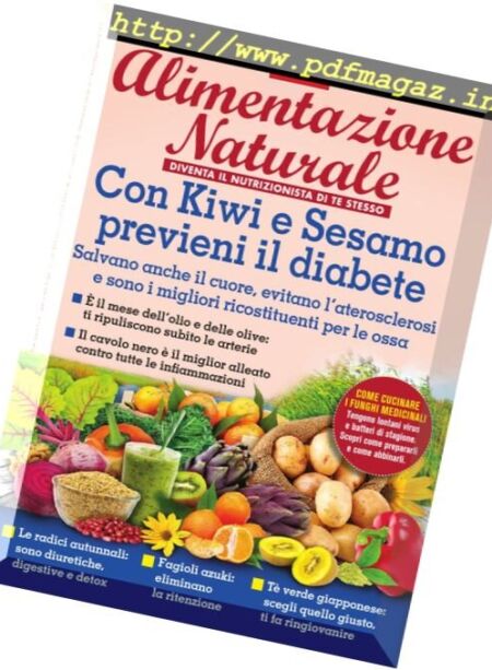 Alimentazione Naturale – Novembre 2017 Cover