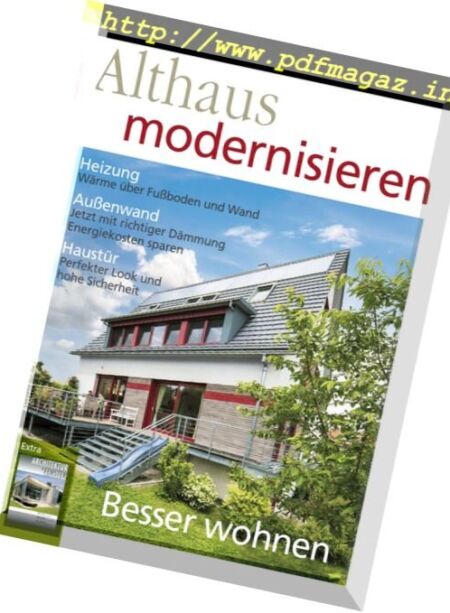 Althaus Modernisieren – Dezember-Januar 2017-18 Cover