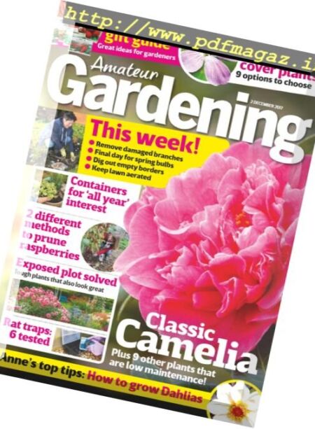 Amateur Gardening – 2 December 2017 Cover