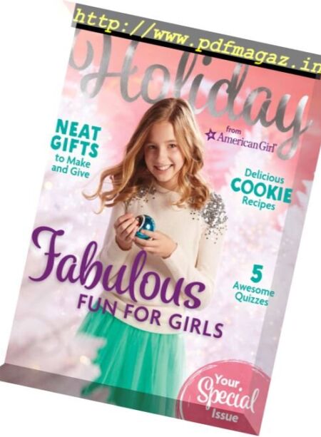 American Girl Magazine – October 2017 Cover