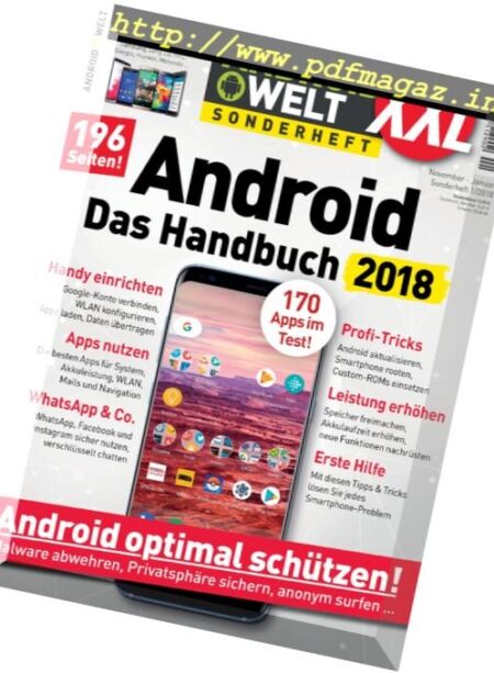 AndroidWelt – Sonderheft XXL – November 2017 – Januar 2018 Cover