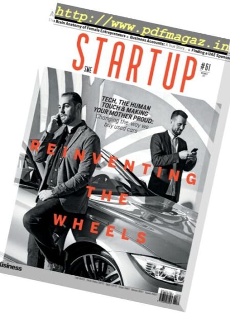 Arabian Business StartUp – November 2017 Cover