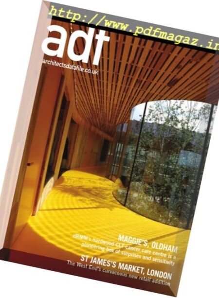 Architects Datafile (ADF) – November 2017 Cover