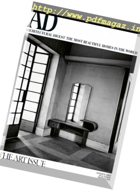 Architectural Digest India – November 2017 Cover