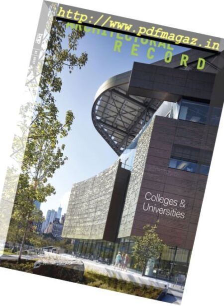 Architectural Record – November 2017 Cover