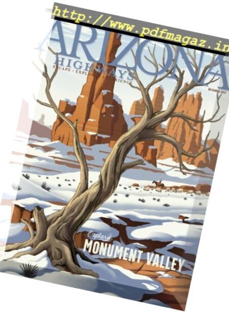 Arizona Highways – December 2017 Cover