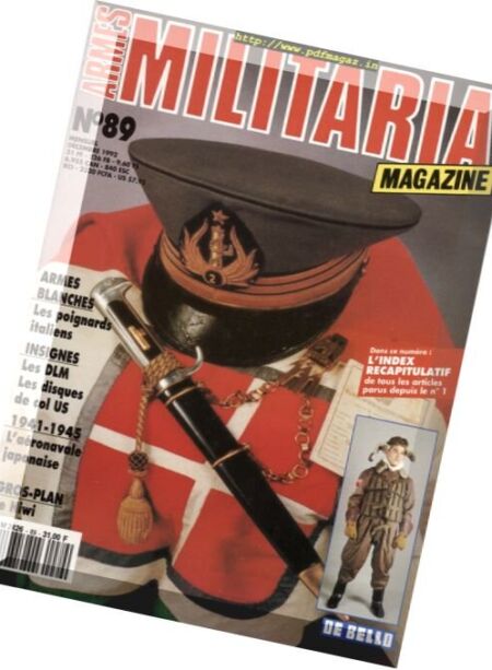 Armes Militaria – Decembre 1992 Cover