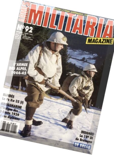 Armes Militaria – Fevrier 1993 Cover