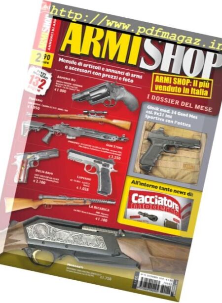 Armi Shop – Dicembre 2017 Cover