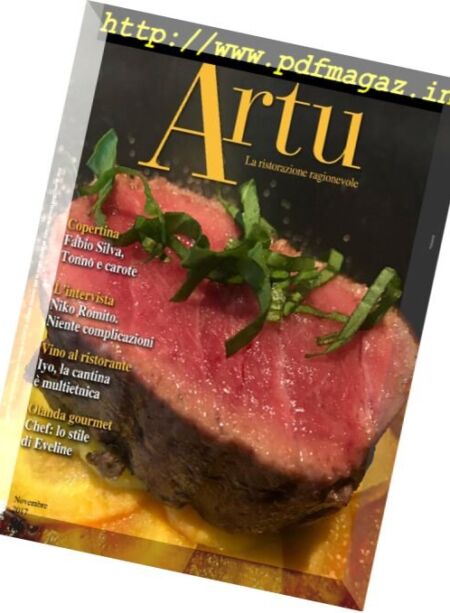 Artu – Novembre 2017 Cover