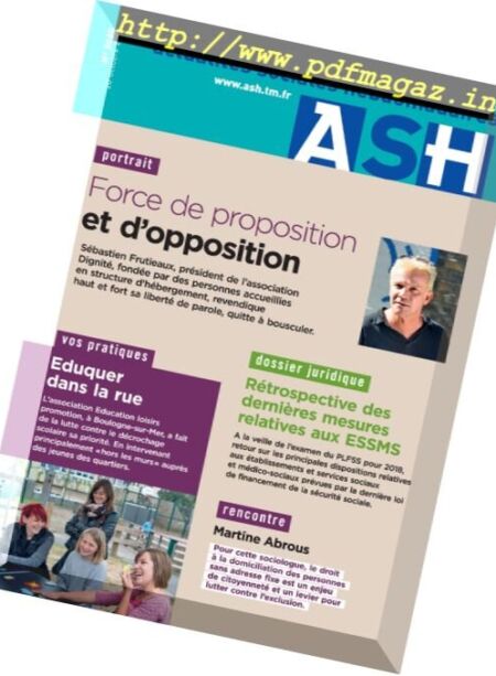 ASH – 20 Octobre 2017 Cover