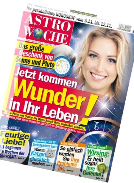 Astrowoche – 1 November 2017 Cover