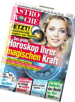 Astrowoche – 18 Oktober 2017