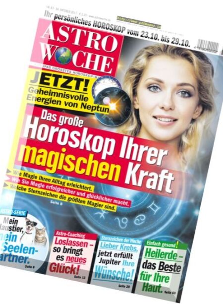 Astrowoche – 18 Oktober 2017 Cover