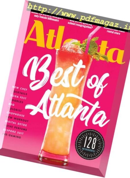 Atlanta Magazine – December 2017 Cover