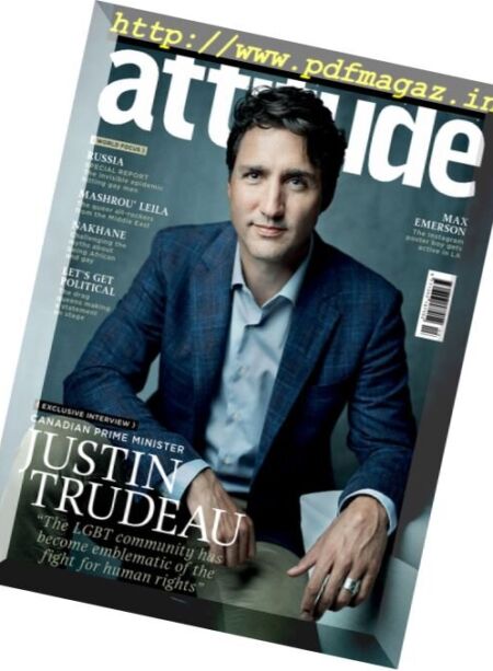 Attitude Magazine – January 2018 Cover