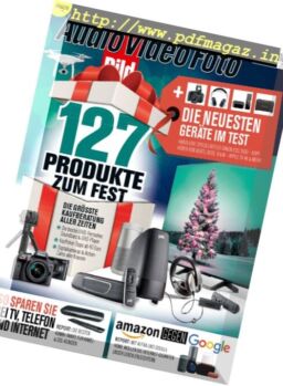 Audio Video Foto Bild – Dezember 2017