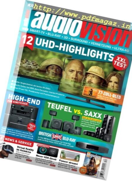 Audiovision – Dezember 2017 Cover