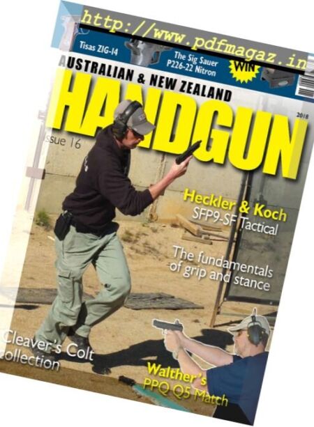 Australian & New Zealand Handgun – January 2018 Cover