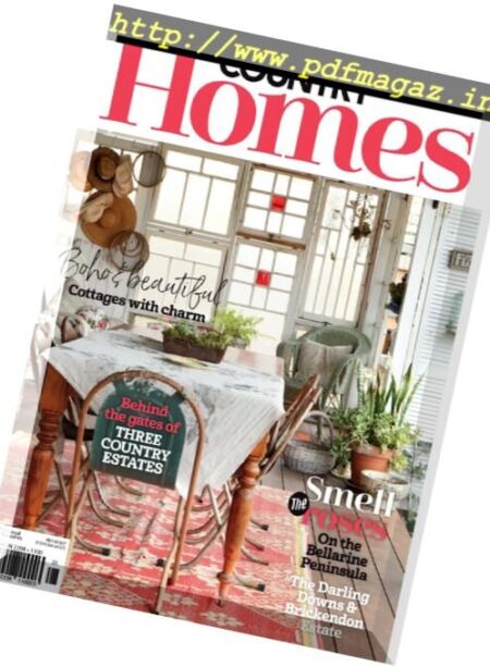 Australian Country Homes – N 1, 2017 Cover