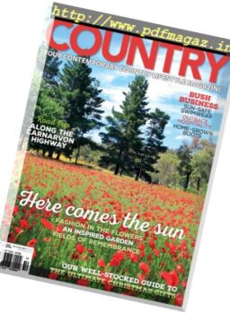 Australian Country – November-December 2017